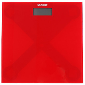 Personal scale SATURN ST-PS0294 Red